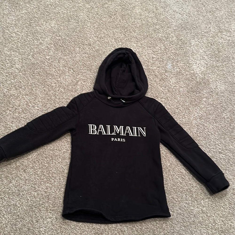 Boys Balmain Paris hoodie
